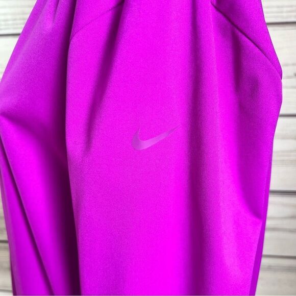 Nike Purple Polyester Athletic Golf Pullover Sweatshirt - Picture 6 of 9